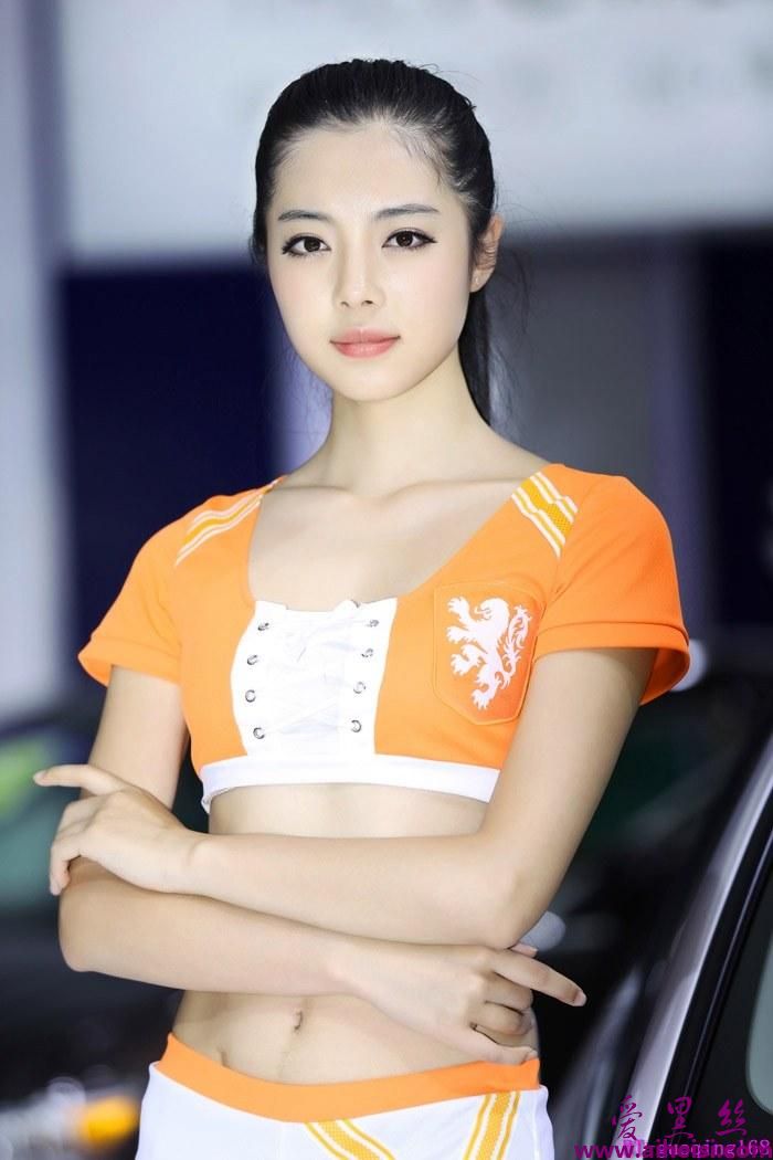 北京美女趴车展写真