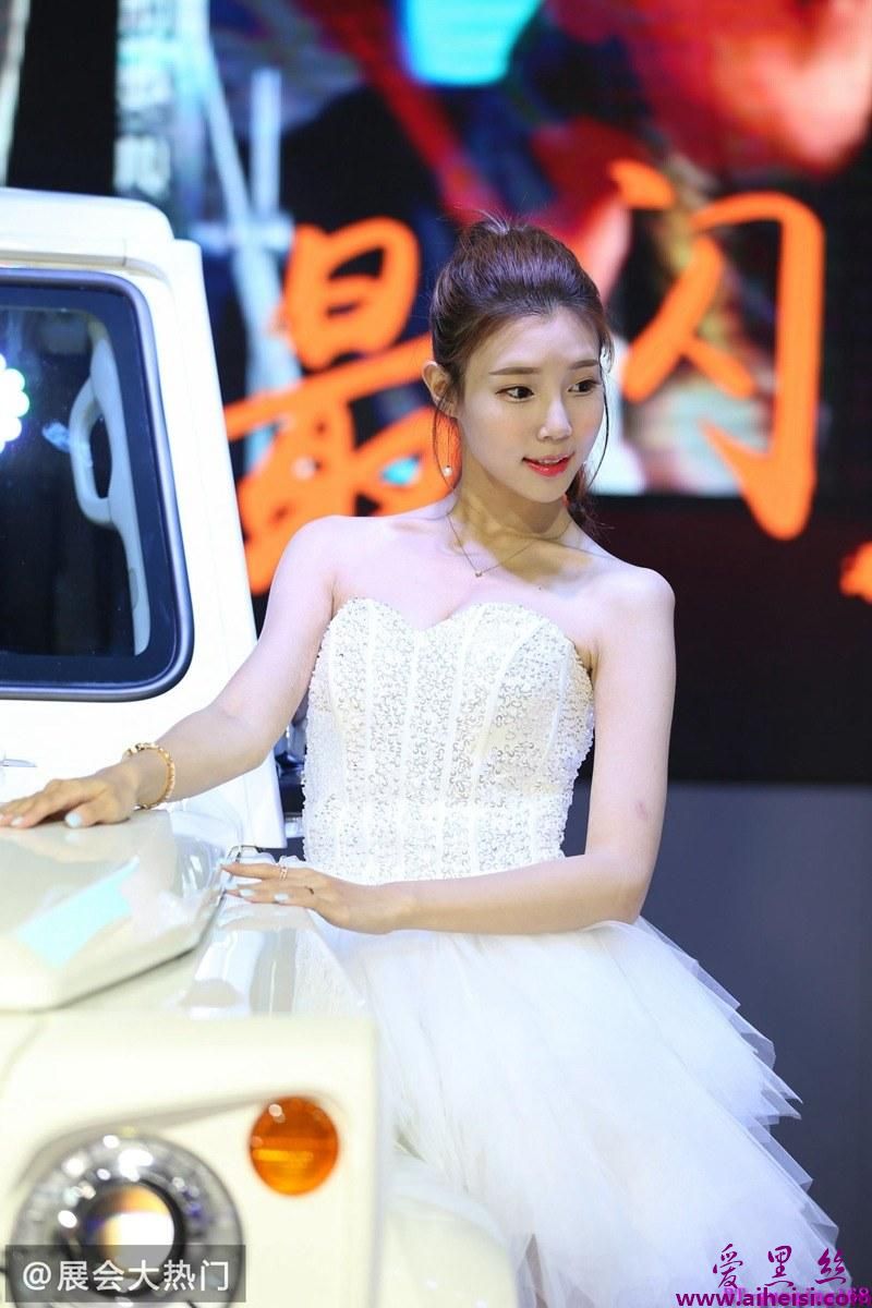 沈阳车展美女车模娇艳动人