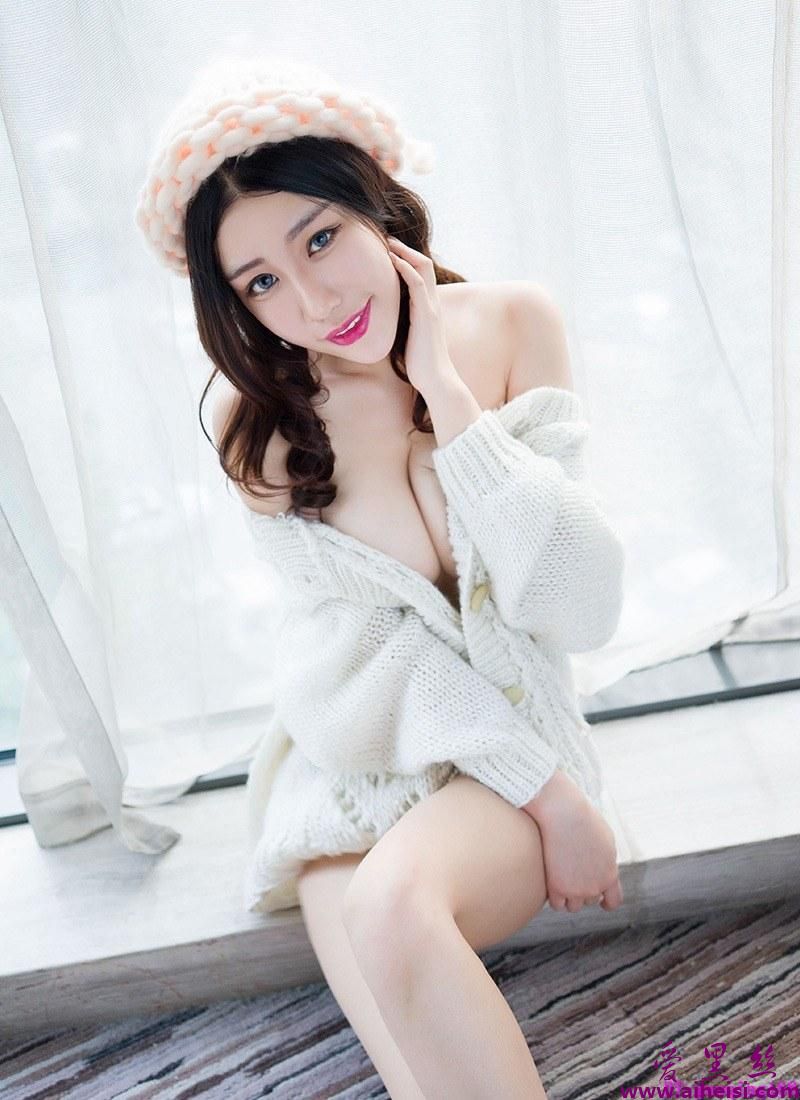大胸妹子美昕白嫩酥胸撩人姿势高清艺术套图