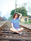 岁月如歌清纯美女高清写真套图