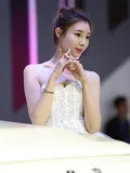 沈阳车展美女车模娇艳动人