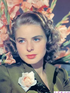 瑞典女演员英格丽·褒曼Ingrid_Bergman_写真图片