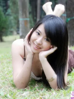 游玩故宫的一位open女孩照片